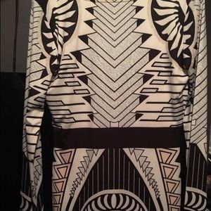 Celeb boutique Aztec print dress